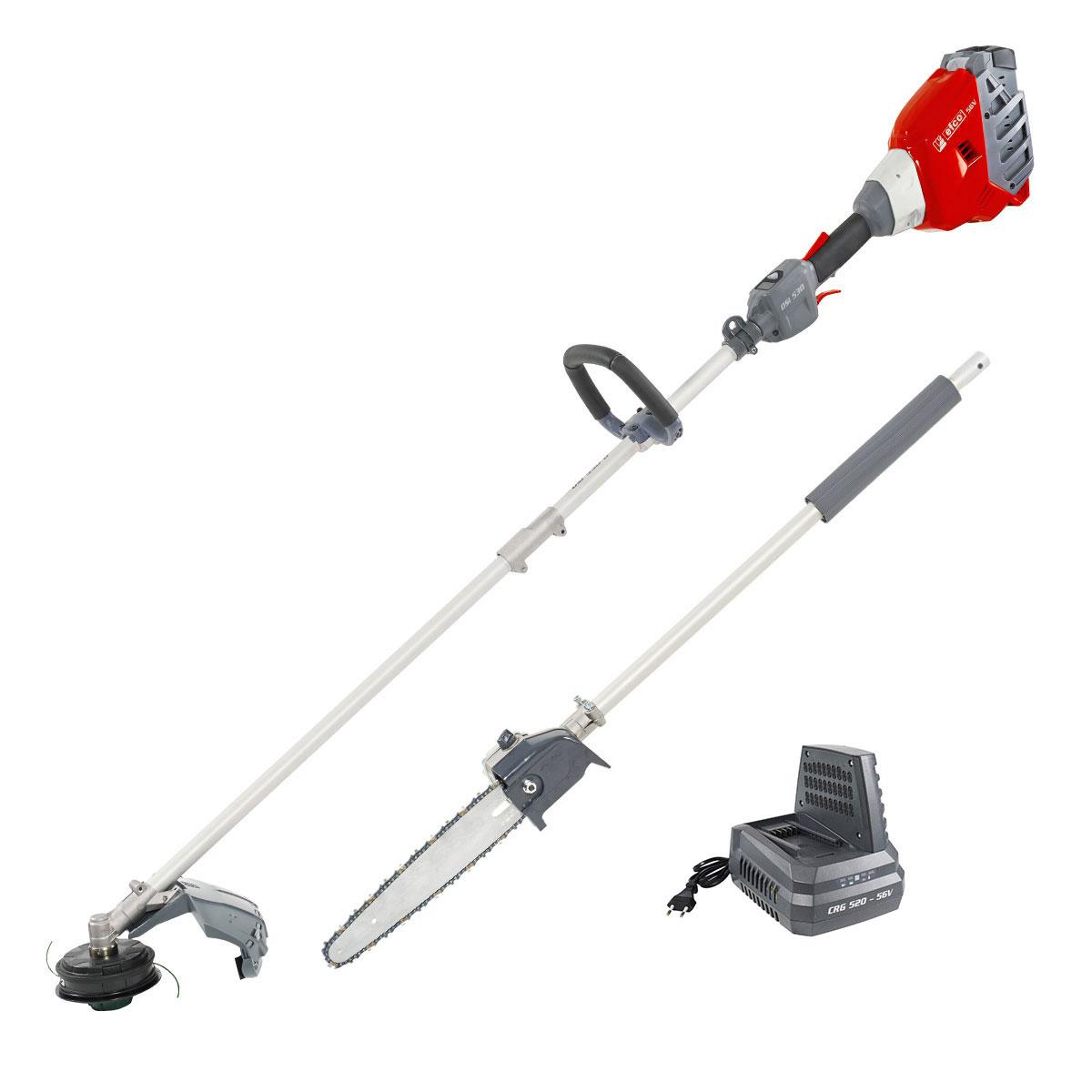 Decespugliatori a batteria DSi 530 D con batteria Bi 540, caricabatterie CRG 520, decespugliatore e potatore_2 | Efco