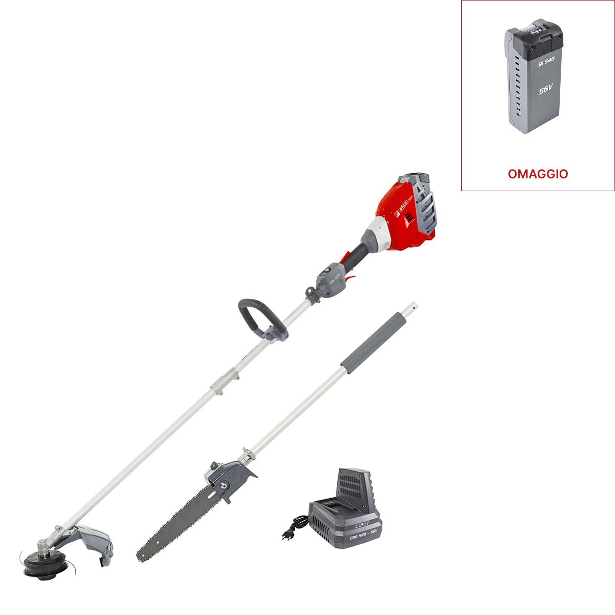 Decespugliatori a batteria DSi 530 D con batteria Bi 540, caricabatterie CRG 520, decespugliatore e potatore_1 | Efco