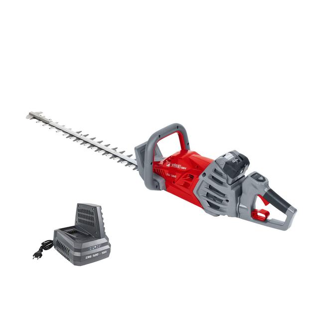 Tagliasiepi a batteria TGi 560 con batteria Bi 525 e caricabatterie CRG 520 | Efco