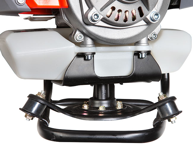 Speciale sistema antivibrante a 3 supporti Speciale sistema antivibrante a 3 supporti