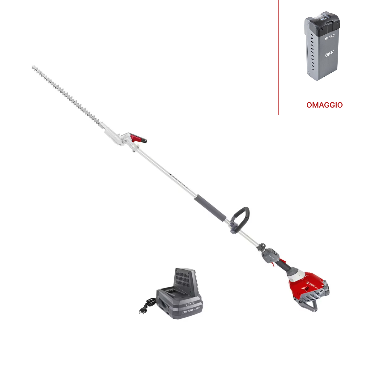 Efco DSi 530 HL con batteria Bi 540 e caricabatterie CRG 520