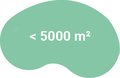 < 5000 m² < 5000 m²