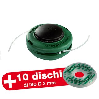 Testina Speed&Go Ø 130 mm + 10 dischi di filo Ø 3,0 mm Testina Speed&Go Ø 130 mm + 10 dischi di filo Ø 3,0 mm